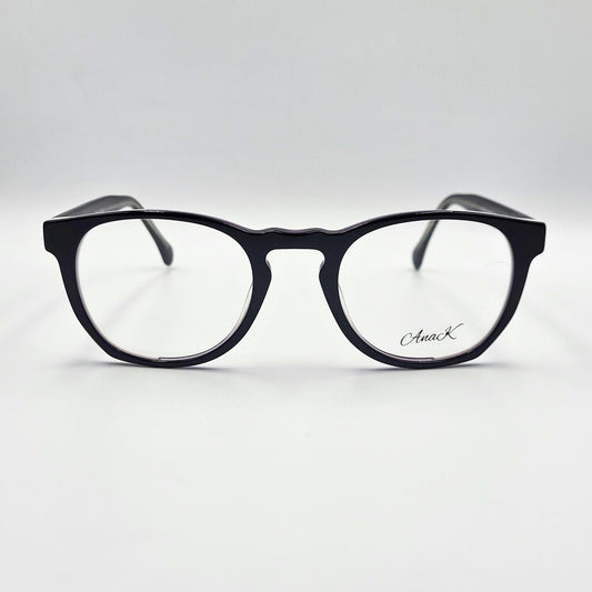 Anak MT18008 - Black White Round Eyeglasses by The Nevermore – Unique Eyeglasses by Nevermore Lifestyle & Tech |