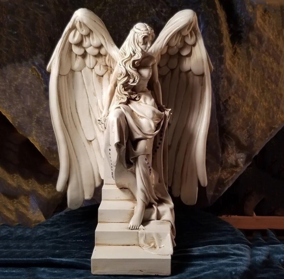 Angelic Grace - The Nevermore Gothic Home Decore Resin Ornament – Unique Home Decor by Nevermore Lifestyle & Tech | as shown