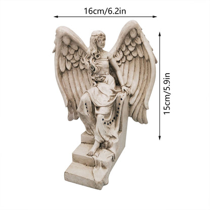 Angelic Grace - The Nevermore Gothic Home Decore Resin Ornament – Unique Home Decor by Nevermore Lifestyle & Tech | as shown