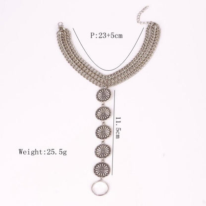 Ankles barefoot carved ornaments - The Nevermore Boho Anklet Barefoot Sandals – Unique Boho Anklet Barefoot Sandals by Nevermore Lifestyle & Tech | default