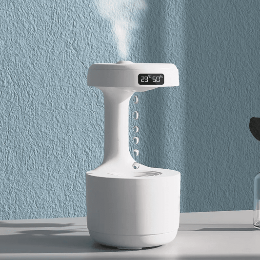 Anti - gravity Aromatherapy Humidifier by The Nevermore – Unique Home gadgets by Nevermore Lifestyle & Tech | White