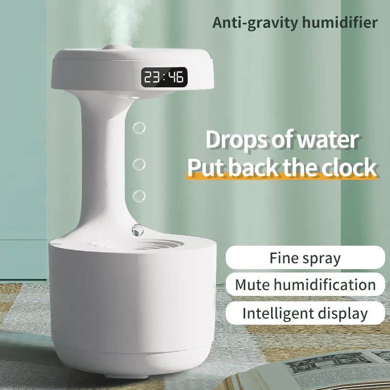 Anti - gravity Aromatherapy Humidifier by The Nevermore – Unique Home gadgets by Nevermore Lifestyle & Tech | White
