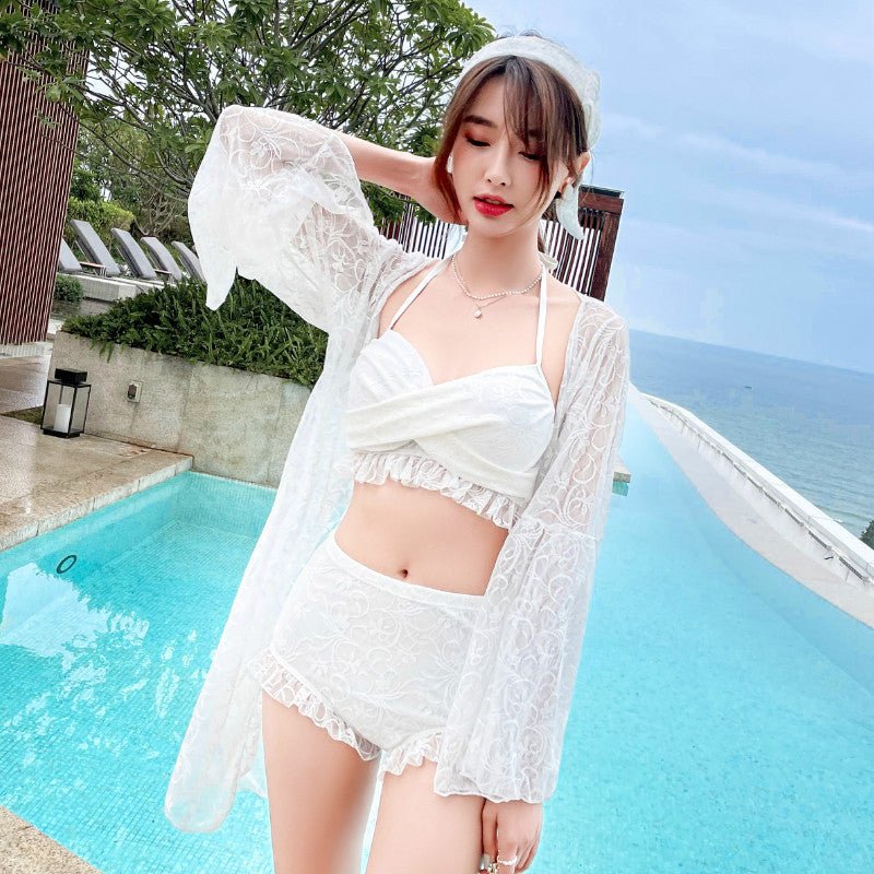 AquaFlare - Sleek Polyester Cover Up by The Nevermore