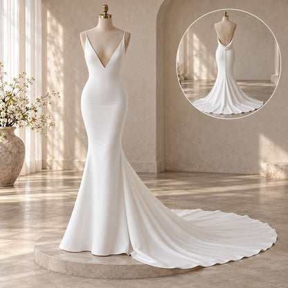 AquaLure - Mermaid Wedding Dress by The Nevermore – Unique Dresses by The Nevermore | 10