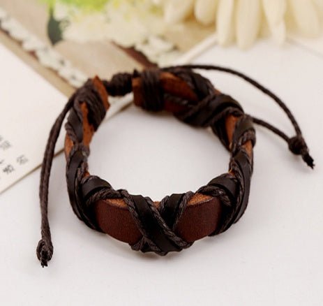 Asgard Vibe - Nordic Leather Arm Band by The Nevermore