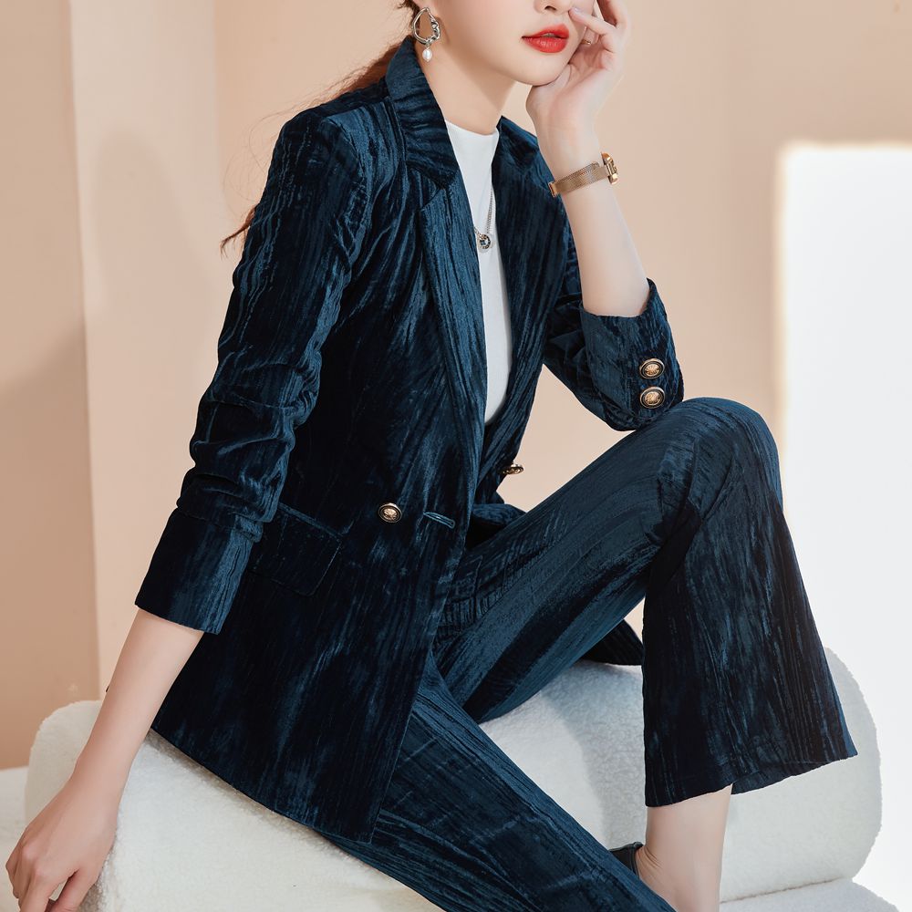 Atlas Bloom – Double Breasted Casual Suit by The Nevermore – Unique Suits by Nevermore Lifestyle & Tech | 2XL Brown