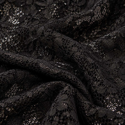 Aurora – Gothic Black Lace Dress by The Nevermore – Unique Gothic Fashion for Women by The Nevermore | L