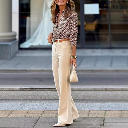 Women's Printed Autumn Fashion New Shirt