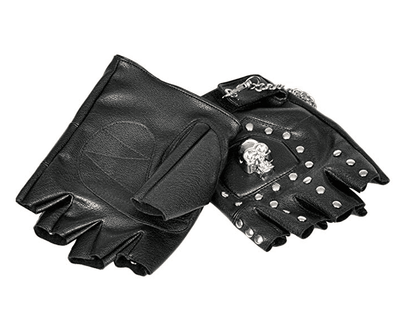 Axel Mudhollow – Gothic Fingerless Gloves by The Nevermore – Unique Gothic Accessories by Nevermore Lifestyle & Tech | Q1pair Black