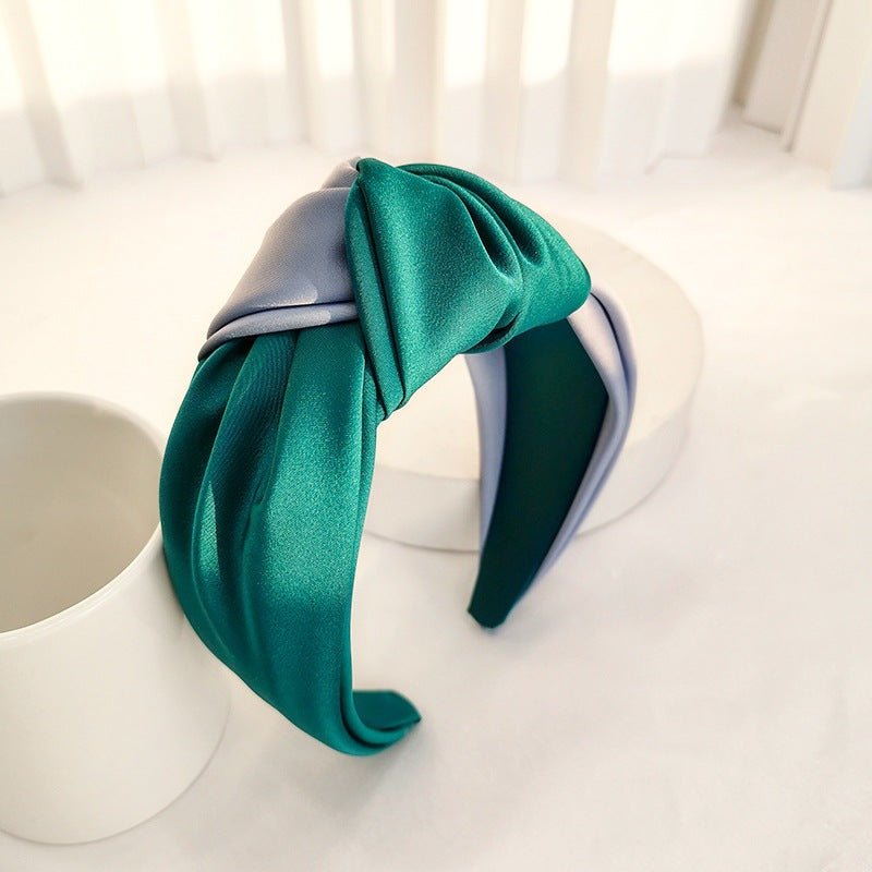 Barbarian - Cloth Knotted Headbands by The Nevermore – Unique Headbands by Nevermore Lifestyle & Tech | Blue spell