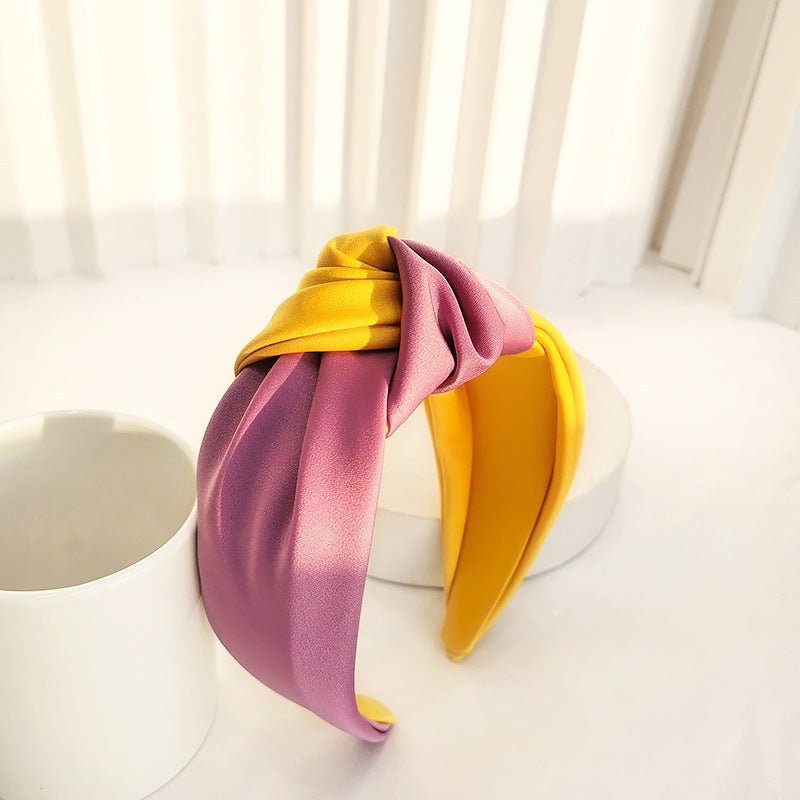 Barbarian - Cloth Knotted Headbands by The Nevermore – Unique Headbands by Nevermore Lifestyle & Tech | Purple spell