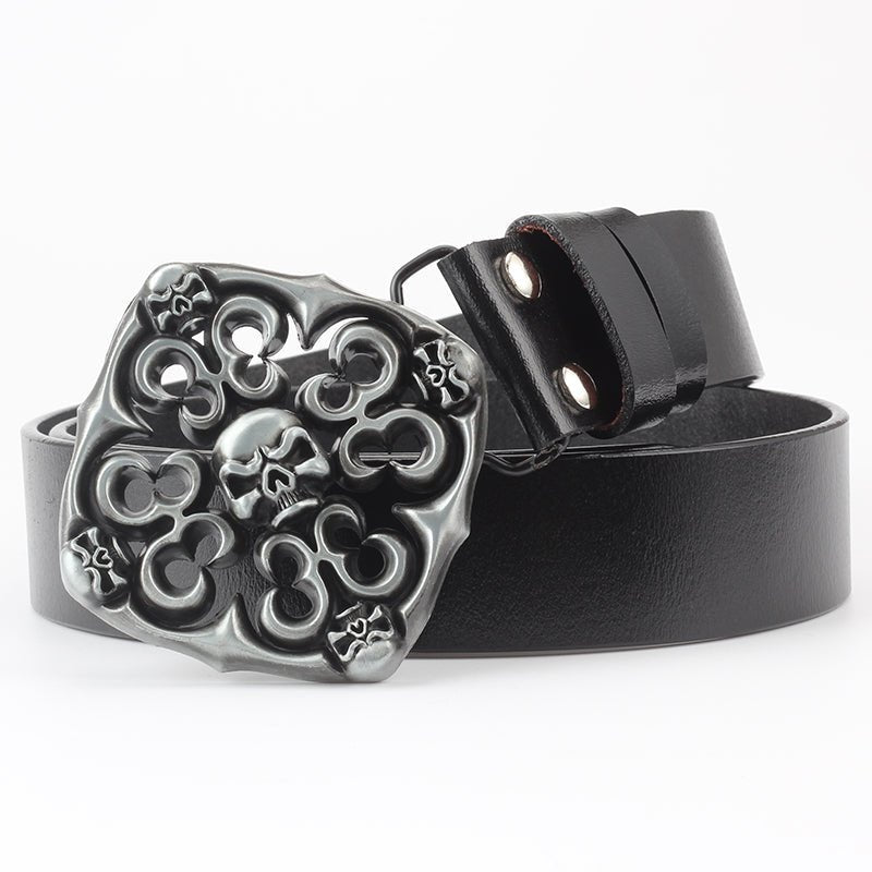 Baron Winslow - The Nevermore Gothic Belt – Unique Gothic Fashion for Men by Nevermore Lifestyle & Tech | 105cm 08