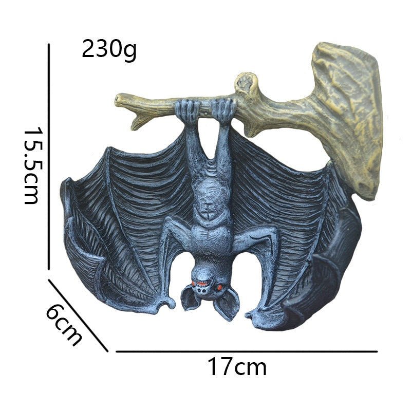 Bat Damon - The Nevermore Gothic Home Decor Decorative Garden Bat – Unique Gothic Home Decor by Nevermore Lifestyle & Tech | Bat Flower Pot Pendant