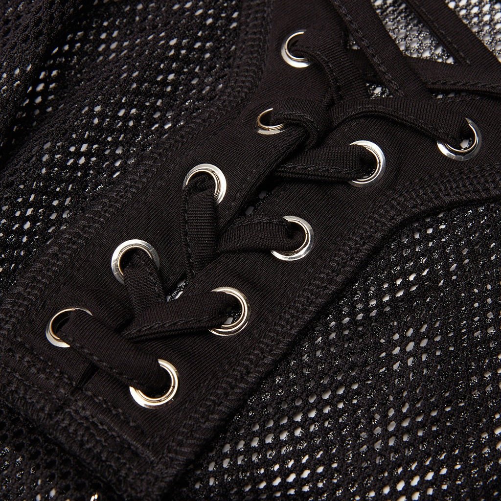 Belladonna - The Nevermore See - through Sexy Dress – Unique Gothic Fashion by Nevermore Lifestyle & Tech | M L Black