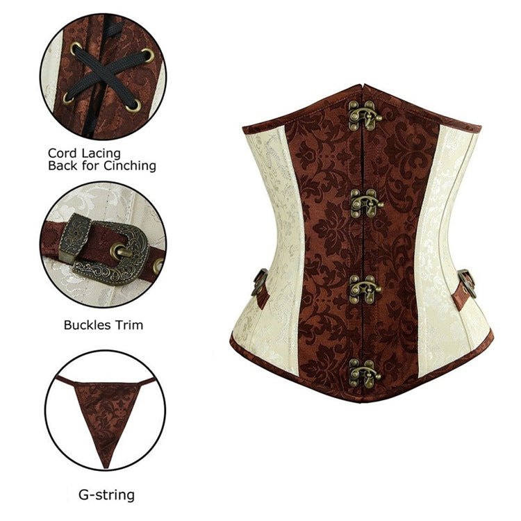 Blair - The Nevermore Steampunk Corset for Women – Unique Steampunk Fashion for Women by Nevermore Lifestyle & Tech | L Brown