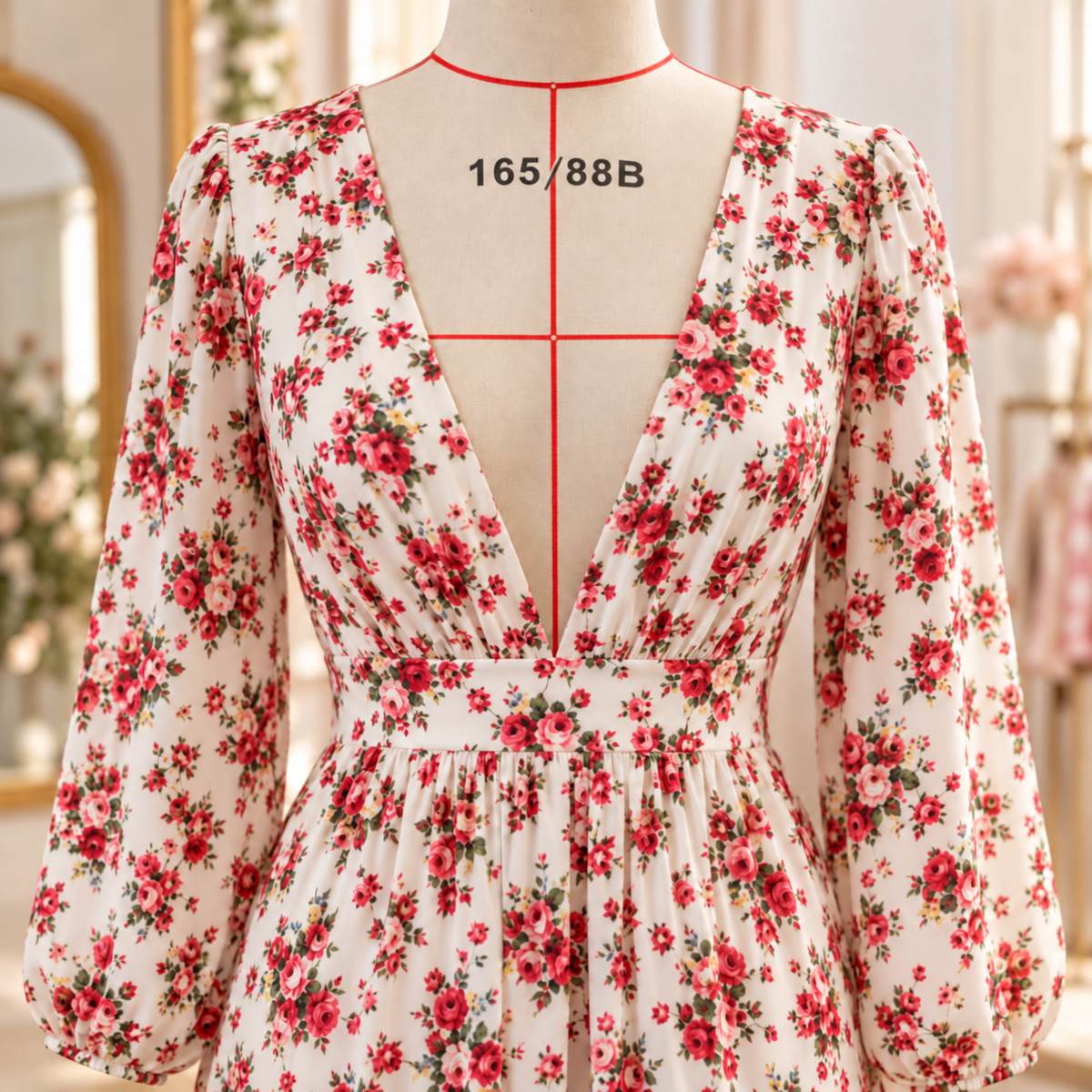 BlossomBreeze – Bohemian Swing Dress by The Nevermore – Unique Boho Dresses by The Nevermore | L