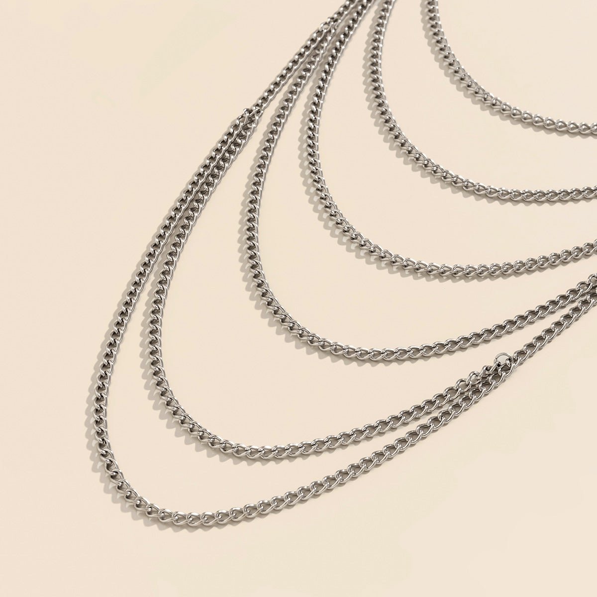 Body Chain a Jewelry with Diamonds - The Nevermore Body Chains for Women – Unique Body Chains by Nevermore Lifestyle & Tech | Silver