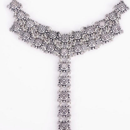 Bohemian Barefoot Beach Sandals with Rhinstone Chain - The Nevermore Boho Anklet Barefoot Sandals – Unique Boho Anklet Barefoot Sandals by Nevermore Lifestyle & Tech | default