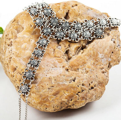 Bohemian Barefoot Beach Sandals with Rhinstone Chain - The Nevermore Boho Anklet Barefoot Sandals – Unique Boho Anklet Barefoot Sandals by Nevermore Lifestyle & Tech | default