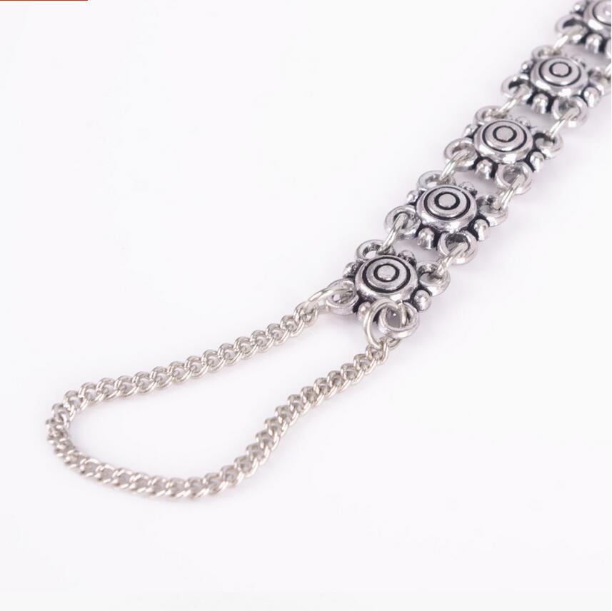 Bohemian Barefoot Beach Sandals with Rhinstone Chain - The Nevermore Boho Anklet Barefoot Sandals – Unique Boho Anklet Barefoot Sandals by Nevermore Lifestyle & Tech | default