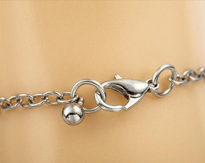 Bohemian Barefoot Beach Sandals with Rhinstone Chain - The Nevermore Boho Anklet Barefoot Sandals – Unique Boho Anklet Barefoot Sandals by Nevermore Lifestyle & Tech | default