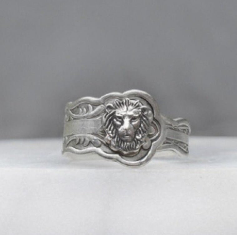 Bohemian Lion Head - The Nevermore Boho Ring – Unique Boho Rings by Nevermore Lifestyle & Tech | number 10 Silver