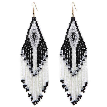 Bohemian Teardrops - The Nevermore Boho Earrings – Unique Boho Accessories by Nevermore Lifestyle & Tech | black