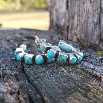 Bohemian Turquoise - The Nevermore Boho Earrings – Unique Boho Accessories by Nevermore Lifestyle & Tech | Blue