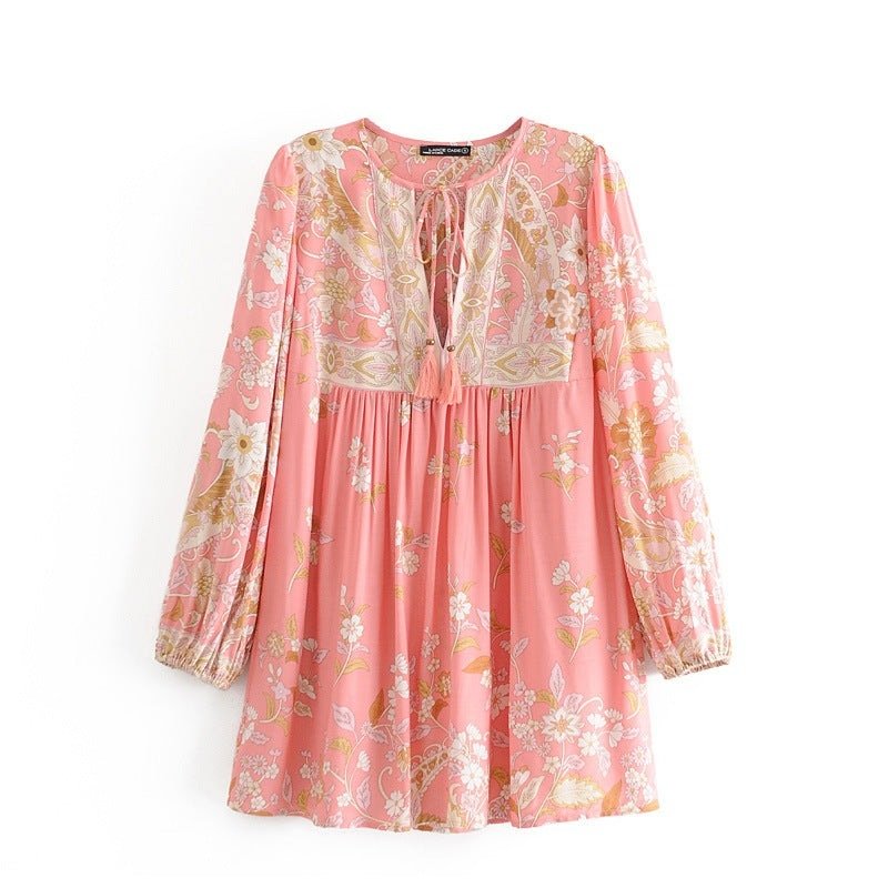 Boho Dreamscape - Cotton Set by The Nevermore – Unique Clothing Sets by Nevermore Lifestyle & Tech | L Pink