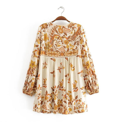 Boho Dreamscape - Cotton Set by The Nevermore – Unique Clothing Sets by Nevermore Lifestyle & Tech | L Yellow