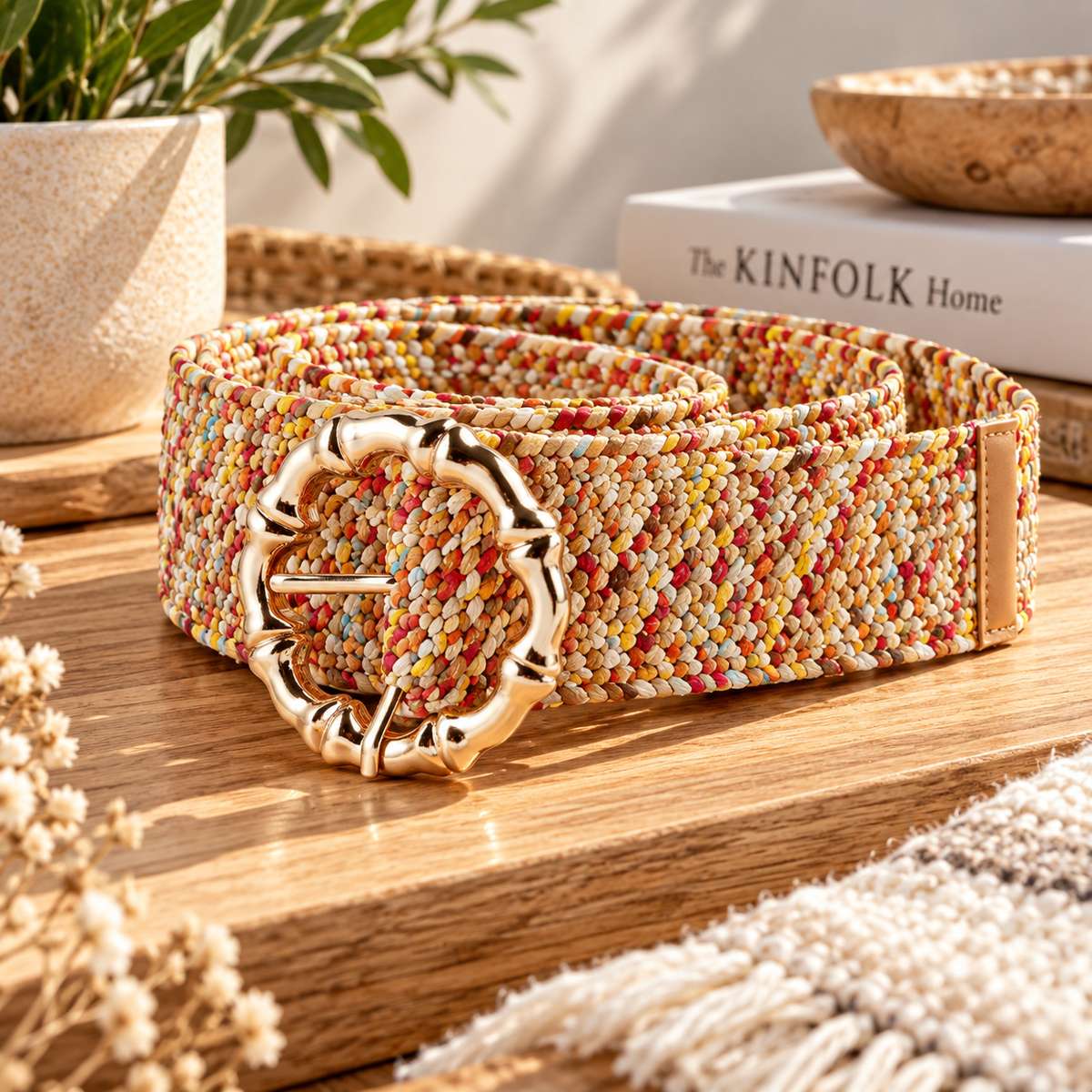 Boho Style Belt – Perforated Stretch by The Nevermore – Unique Belts by The Nevermore |