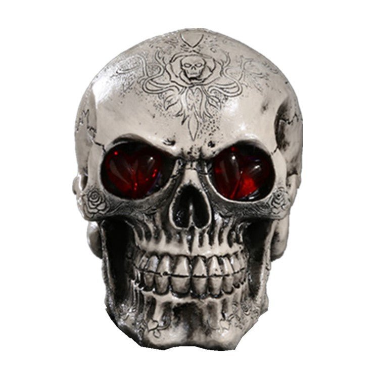 Bram - The Nevermore Gothic Home Decor Resin Skull Halloween – Unique Gothic Home Decor by Nevermore Lifestyle & Tech | 118style