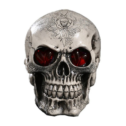 Bram - The Nevermore Gothic Home Decor Resin Skull Halloween – Unique Gothic Home Decor by Nevermore Lifestyle & Tech | 118style