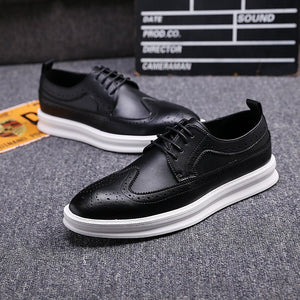 Brock Elegance patent leather dress shoes – black