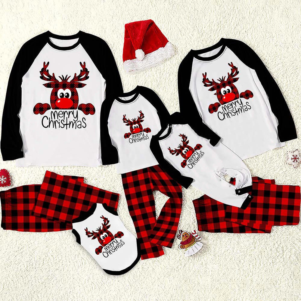FestiveNight - Family Cotton Xmas Pajamas by The Nevermore