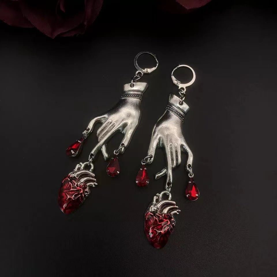 Cackletwist Witch - The Nevermore Gothic Earrings for Women – Unique Gothic Jewelry by Nevermore Lifestyle & Tech | Style1