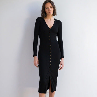 Camila Odonnell - High - Waist Dress by The Nevermore – Unique Dresses by Nevermore Lifestyle & Tech | L Black