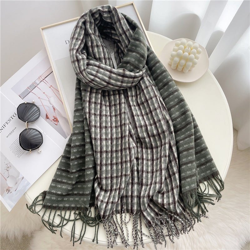 Cashmere Elegance - The Nevermore Cashmere Scarf – Unique Accessories by Nevermore Lifestyle & Tech | 200x63cm Green