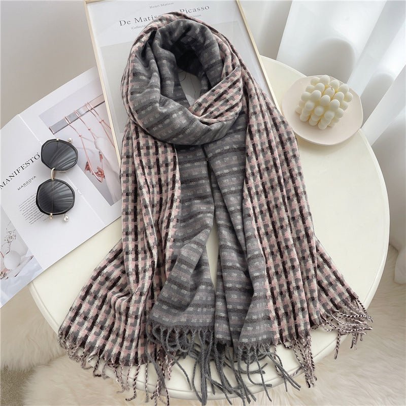 Cashmere Elegance - The Nevermore Cashmere Scarf – Unique Accessories by Nevermore Lifestyle & Tech | 200x63cm Grey