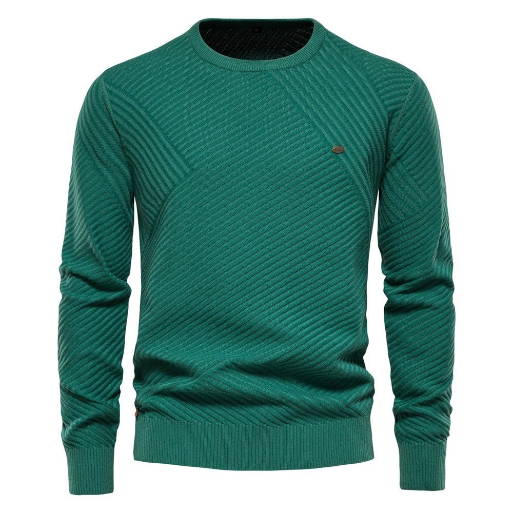 Casual long sleeve Sweater - The Nevermore Pullover for Man – Unique Pullover by Nevermore Lifestyle & Tech | L Green