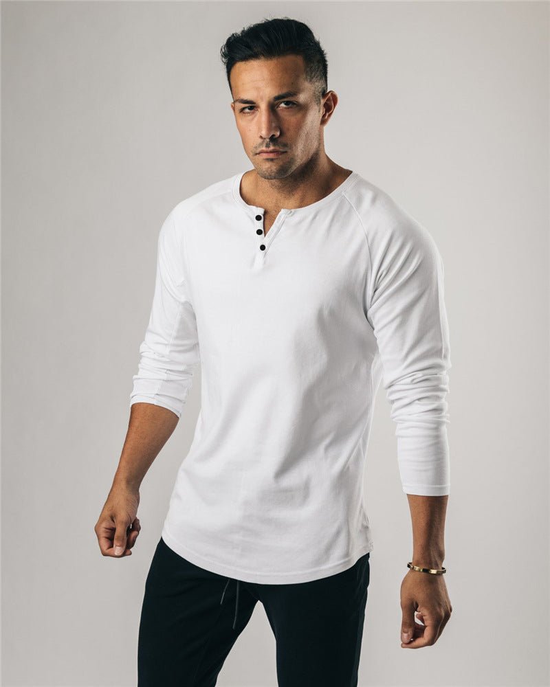 Casual Long Sleeve - The Nevermore Blouses for Man – Unique Blouses by Nevermore Lifestyle & Tech | 2XL White