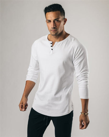Casual Long Sleeve - The Nevermore Blouses for Man – Unique Blouses by Nevermore Lifestyle & Tech | 2XL White