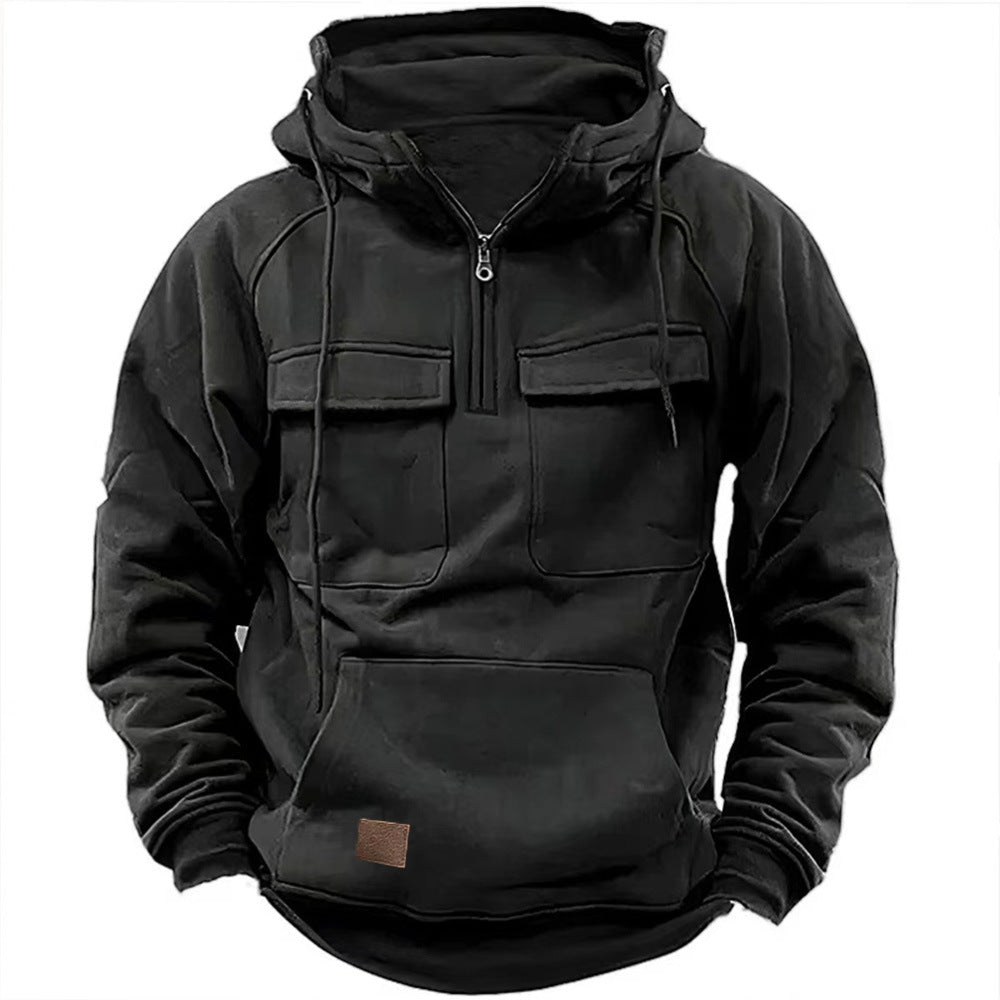 Cityscape - The Nevermore Men's Hooded – Unique Hoodies by Nevermore Lifestyle & Tech | L Black
