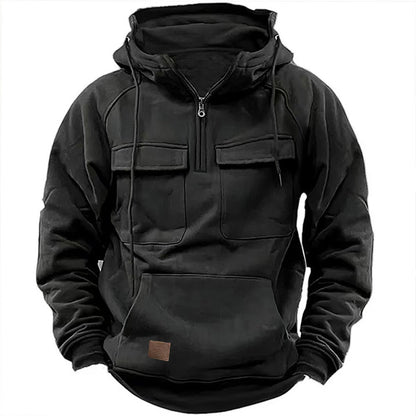 Cityscape - The Nevermore Men's Hooded – Unique Hoodies by Nevermore Lifestyle & Tech | L Black