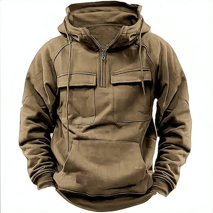 Cityscape - The Nevermore Men's Hooded – Unique Hoodies by Nevermore Lifestyle & Tech | L Khaki