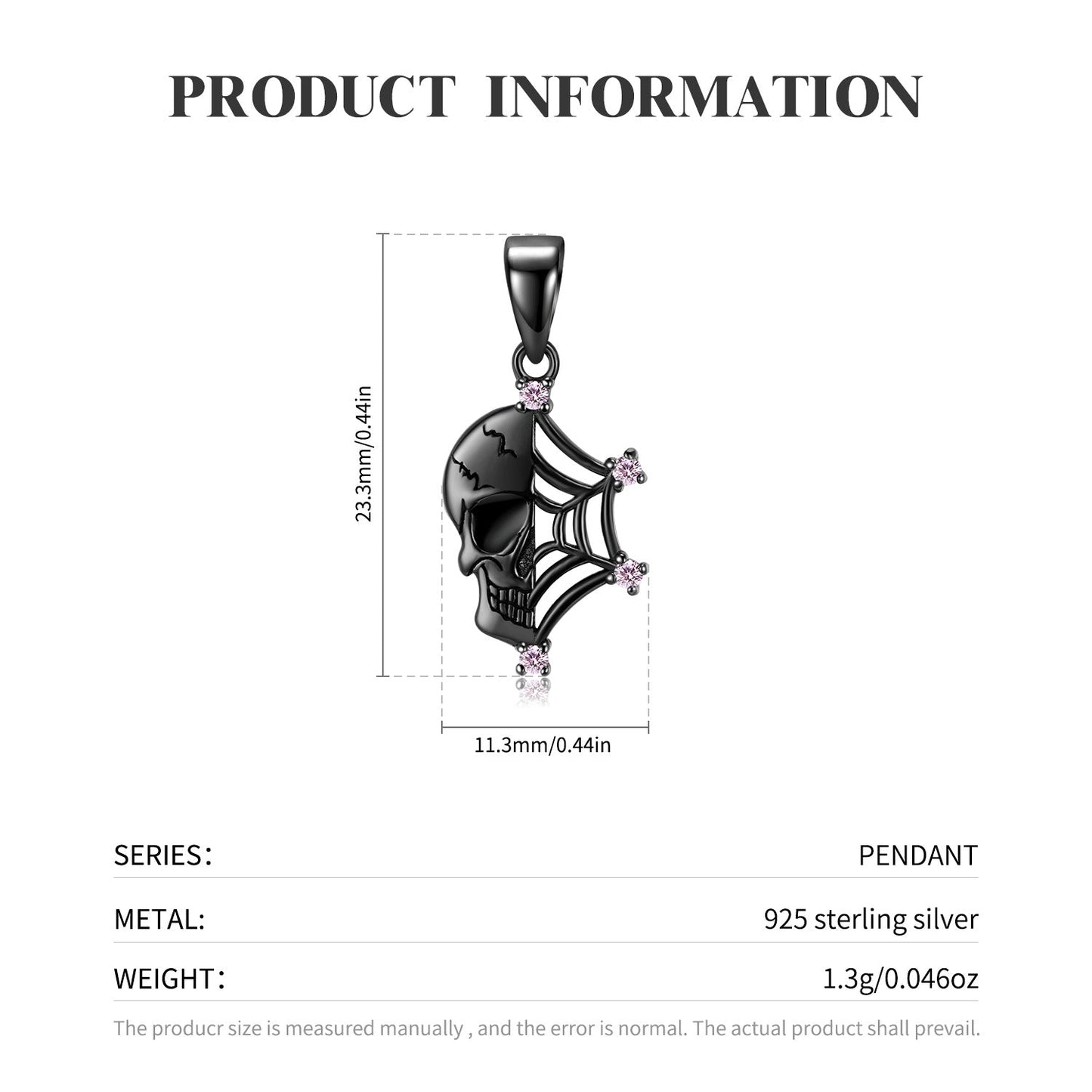 Cobweb Skull - Gothic Silver Pendant by The Nevermore – Unique Gothic Pendants by Nevermore Lifestyle & Tech | Set