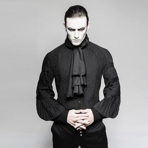 Corbin gothic shirt for men – black