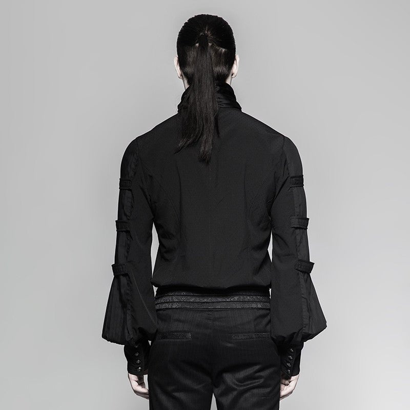 Corbin - The Nevermore Gothic Shirt for Men – Unique Gothic Fashion for Men by Nevermore Lifestyle & Tech | 2XL Black