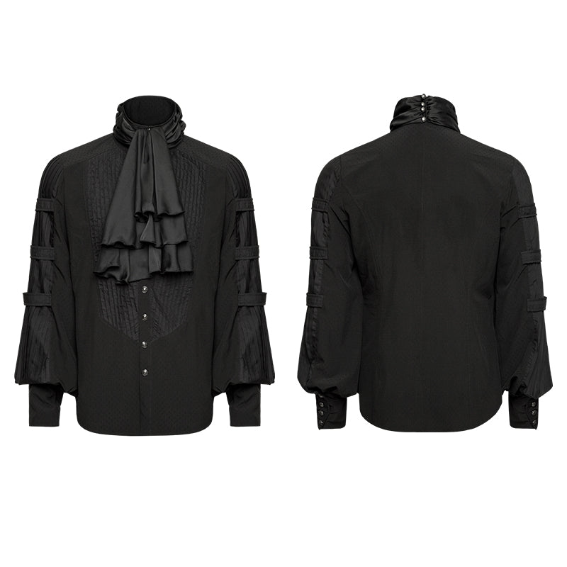 Corbin - The Nevermore Gothic Shirt for Men – Unique Gothic Fashion for Men by Nevermore Lifestyle & Tech | 2XL Black