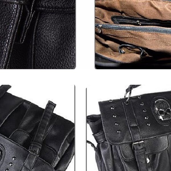 Cordelia Skullcap - The Nevermore Gothic Handbag for Women – Unique Gothic Accessories by Nevermore Lifestyle & Tech | Black